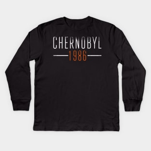 Chernobyl 1986 Kids Long Sleeve T-Shirt